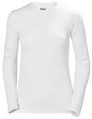 Bielizna sportowa damska - Helly Hansen damskie w HH Tech Crew Base Layer, biały, l 48374_001-L - miniaturka - grafika 1