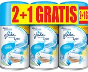 Zapachy do domu - Glade ZAPAS DO AUTOMATYCZNEGO ODŚWIEŻACZA CZYSTA ŚWIEŻOŚĆ 3X269ML zakupy dla domu i biura! 300449 - miniaturka - grafika 1