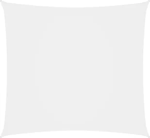 vidaXL Żagiel ogrodowy, tkanina Oxford, kwadratowy, 2,5x2,5 m, biały 135246 - Parasole ogrodowe - miniaturka - grafika 2