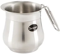 Garnki - Barazzoni Tummy garnek do mleka, linie, ze stali nierdzewnej 18/10 ze spodem sandwich, przeznaczony do płyt indukcyjnych, Made in Italy, 12 cm, 1,5 litrów 001013012 - miniaturka - grafika 1