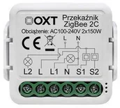 Systemy inteligentnych domów - OXT OXT przekaźnik 2 obwody ZigBee OXT22 - miniaturka - grafika 1