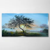 Obrazy i zdjęcia - PL Coloray Obraz na Szkle drzewo niebo woda słońce 120x60cm - miniaturka - grafika 1