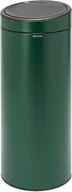 Kosze na śmieci - Brabantia Kosz na śmieci Touch Bin New 30 l ciemnozielony 304262 - miniaturka - grafika 1