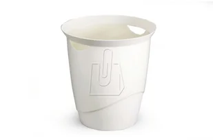 Durable Kosz na śmieci TREND biały DU128-10 - Kosze biurowe - miniaturka - grafika 2