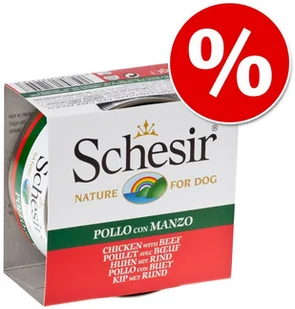 Schesir Dog Kurczak z ananasem 24x150g - Mokra karma dla psów - miniaturka - grafika 2