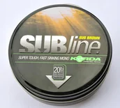 Inne akcesoria dla wędkarzy - Korda SUBline Brown 12lb - 0.35mm - 1000m - miniaturka - grafika 1