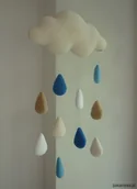 Girlandy - deszczowa chmurka - miniaturka - grafika 1