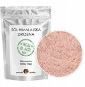 Kosmetyki do kąpieli - Sól Himalajska drobnoziarnista różowa 1kg - miniaturka - grafika 1