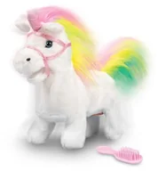 Maskotki i pluszaki - Majdan Zabawek Tęczowy jednorożec z pluszu - miniaturka - grafika 1
