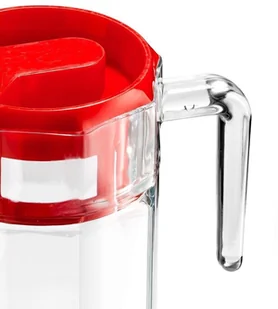 Vilde Dzbanek szklany do wody, kompotu, napojów, lemoniady, z uchwytem i pokrywką, 1,5 l 139289 - Dzbanki i imbryki - miniaturka - grafika 7