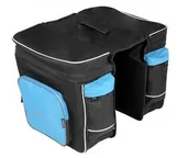 Sakwy rowerowe - Author Sakwa ROSWHEEL biały-czarny-niebieski 15-001074 - miniaturka - grafika 1