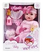 Lalki dla dziewczynek - Mega Creative Lalka Bobas 45cm z akcesoriami - miniaturka - grafika 1