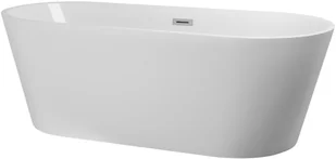 Corsan Wanna wolnostojąca E026 Salina 170 z wykończeniem czarnym 648837 - Wanny - miniaturka - grafika 5