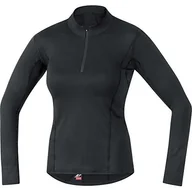 Bielizna sportowa damska - Gore Wear oddychająca damska stójką-polowa-T-Shirt, Gore M Women Base Layer Thermo Turtleneck,,,,, 100319, czarny, 38 -9900-Medium100316990004-9900 - miniaturka - grafika 1
