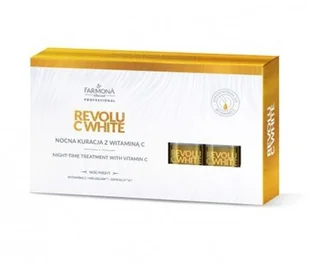 Farmona Revolu C White Nocna kuracja z wit.C 5x5ml - Żele pod prysznic dla mężczyzn - miniaturka - grafika 2