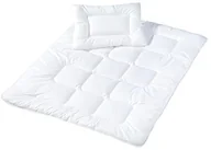 Kołdry i poduszki dla dzieci - Zollner Julius pikowana kołdra dla dzieci Basic Set biały - miniaturka - grafika 1