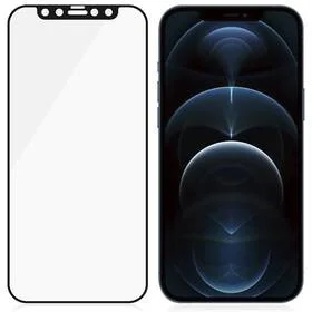 PanzerGlass E2E Anti-Bluelight iPhone 12 Pro Max 6,7" Case Friendly AntiBacterial Microfracture czarny/black PAN000137 - Szkła hartowane na telefon - miniaturka - grafika 2