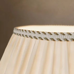 Euluna Lampa stołowa Teresa z kryształami klosz tekstylny - Lampy stojące - miniaturka - grafika 3