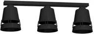 Lampy sufitowe - Milagro Natynkowa LAMPA sufitowa APOLLO 779 metalowa OPRAWA listwa PLAFON industrialny czarny 779 - miniaturka - grafika 1