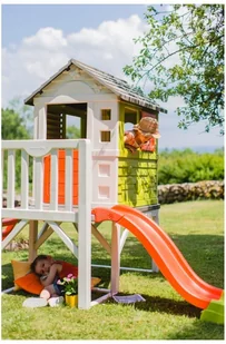 Smoby Smoby Domek na Palach plac zabaw Zjeżdżalnia 150 cm 810800 - Place zabaw - miniaturka - grafika 19
