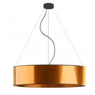 Lampy sufitowe - Miedziana lampa wisząca w stylu glamour 80 cm - EX325 A0-F24 - miniaturka - grafika 1