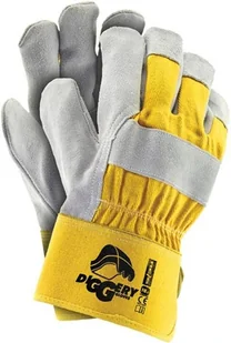 Rękawice rękawiczki robocze ochronne Diggery skóra - Rękawice robocze - miniaturka - grafika 2