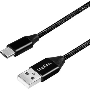LogiLink USB-C 0.3m czarny CU0139 - Kable USB - miniaturka - grafika 2