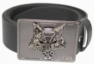 Complex (PL) Pasek Skórzany (PL) Skóra Licowa 40 mm Klamra Pełna Na Bolczyk BLASZKA "WOLF DESIGN " CBOL40/59 - Paski - miniaturka - grafika 2