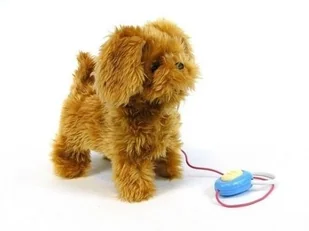 GAZELO Pozostali Interaktywny Piesek Chodzi Szczeka Brązowy G016276 E15b* - Zabawki interaktywne dla dzieci - miniaturka - grafika 2