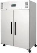 Szafy i witryny chłodnicze - Polar Refrigeration Szafa mroźnicza 2-drzwiowa | biała | 1200L | -10 do -20°C | 1340x815x(H)1990 mm CD616 - miniaturka - grafika 1
