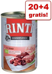 Rinti Kennerfleisch Kalb pies - cielęcina Puszka 400g 7659 - Mokra karma dla psów - miniaturka - grafika 2