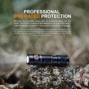 Fenix Latarka diodowa E05R czarna 039-493 - Latarki - miniaturka - grafika 17