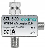 Akcesoria TV-SAT - Axing Tłumik Regulowany Szu 3-00 do 2400 Mhz 20dB - miniaturka - grafika 1