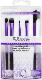 Real Techniques Zestaw  1534 Enhanced Eye, 1er Pack (1 X 5 sztuki) PP1534M - Pędzle do makijażu - miniaturka - grafika 2