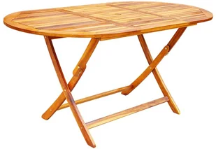 vidaXL 7-cz zestaw składanych mebli ogrodowych lite drewno akacjowe 3058156 - Meble ogrodowe - miniaturka - grafika 7