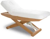 Stoły i łóżka do masażu - Kazaro Łóżko kosmetyczne LUNA X PLUS z podgrzewaniem białe - miniaturka - grafika 1