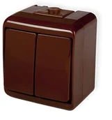 Wyłączniki światła i elektryczne - Karlik Junior łącznik świecznikowy 4WHE-2 4WHE-2 - miniaturka - grafika 1