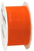 Pasmanteria - Pattberg Prezent 40 MM 25 m Sheer  taśma organza, pomarańczowy 6014025-620 - miniaturka - grafika 1