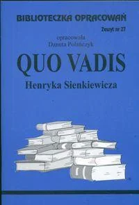 Quo Vadis. Biblioteczka opracowań. Zeszyt nr 27 - Pomoce naukowe - miniaturka - grafika 3