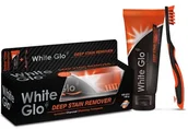 Pasty do zębów - Inny White Glo Charcoal Deep Stain  - Pasta wybielająca (czarna) z aktywnym węglem, 100ml Pas000164 - miniaturka - grafika 1