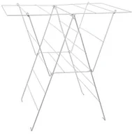 Suszarki na ubrania - sauvic 88844  stojak na bieliznę, sisi, z powłoką z tworzywa sztucznego białe, 98 X 62 X 94 cm. 88844 - miniaturka - grafika 1