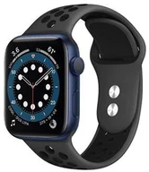 Akcesoria do smartwatchy - Apple CRONG Pasek sportowy Duo Sport do Watch 38/40/41 mm szary/czarny) - miniaturka - grafika 1