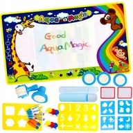 Zabawki kreatywne - Kolorowa Mata Wodna Do Malowania Magiczna Szablony - miniaturka - grafika 1