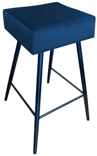 Hoker krzesło barowe Max podstawa czarna MG16 - Taborety i hokery - miniaturka - grafika 3