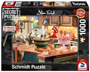 Schmidt Puzzle PQ 1000 Secret Puzzle Przy kuchennym stole - Puzzle - miniaturka - grafika 3