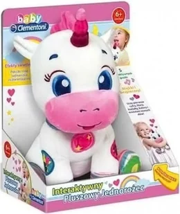 Clementoni Interaktywny pluszowy jednorożec CLE50544 - Zabawki interaktywne dla dzieci - miniaturka - grafika 3