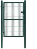 Ogrodzenia - 2D Bramka ogrodowa pojedyncza Zielona 106 x 190 cm - miniaturka - grafika 1