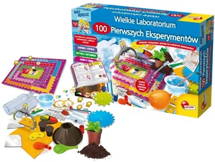 Lisciani Giochi Mały geniusz 57672 LABORATORIUM 100 PIERWSZYCH EKSPERYMENTÓW Lisciani 57672 - Mały naukowiec - miniaturka - grafika 4