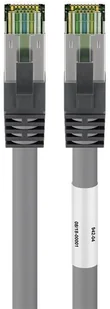 Kabel Lan Patchcord Cat 8.1 S/ftp szary 20m - Patchcordy - miniaturka - grafika 2