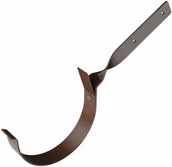 Rynny i akcesoria - Cellfast Hak rynnowy metalowy skręcony 75 mm brąz - miniaturka - grafika 1